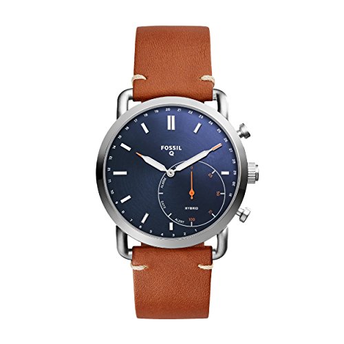 Fossil Reloj Analogico para Hombre de Cuarzo con Correa en Cuero FTW1151