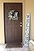 Tall Outdoor Welcome Sign for Porch, Carved Vertical Welcome Sign for Front Porch, 5 ft Front Porch Decor, Rustic Farmhouse Decor, Wooden Welcome Sign for Front Door -White Engraved