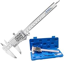 Messschieber Digitale Schieblehre, Preciva Edelstahl Messlehre Messwerkzeuge Spritzwasserdicht Staubdicht mit...