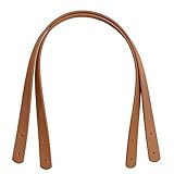Mmrm 2Pcs/Set Detachable Leather Bag Strap Belt Replacement Handle for Handbag Purse Soil Yellow
