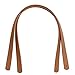 Mmrm 2Pcs/Set Detachable Leather Bag Strap Belt Replacement Handle for Handbag Purse Soil Yellow