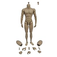 ZYAQ 1/6 Scale Action Figure Male Muscular Body Toys Doll for TTM19 Hot Toys