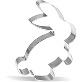 4.1 inch Bunny Rabbit Cookie Cutter - Stainless Steel
