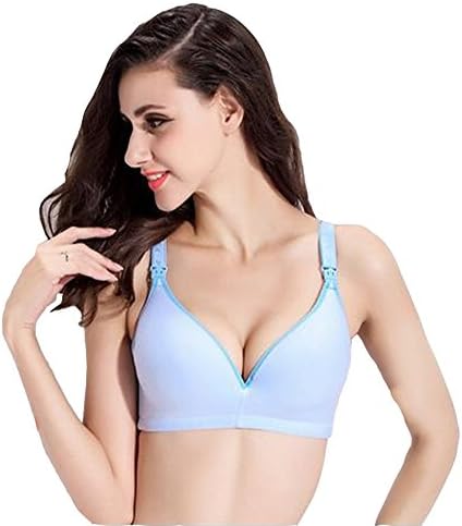 PUEPLE BEATY Anti Sagging Three-breasted Breathable Pregnant Bra Without Steel Ring