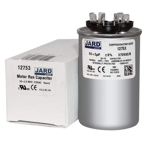 432320414 Rheem Ruud Round Replacement Dual Run Capacitor 50 + 3 UF