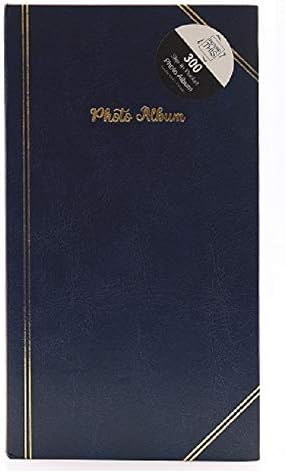 Picture This Photo Album - 300 Slip in Pockets Red, Black, Blue - 4" x 6", Plain, 300 4"x6" - Image 3