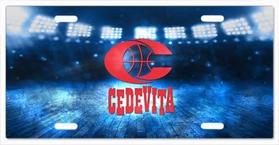 KK Cedevita Basketball Champions Vanity License Plate Vanity License Plate