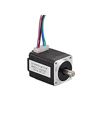 NEMA 8 Motor Paso a Paso bipolar Smallest 1,6 NCM 2.3oz. en 1.8deg 28 mm 0,2 A 4 Leads