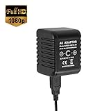 SpygearGadgets 1080P Full HD Motion Activated AC Power Adapter USB Wall Charger Hidden Spy Camera