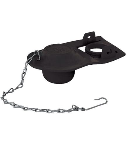 Fluidmaster 500P21 WC-Flapper – 5 Zoll, Universal Für 3,5+ GPF Toiletten, Schwarz – Made In USA