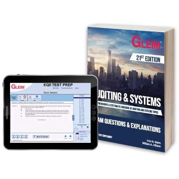 Auditing Systems Exam Questions Explanations With Access Code 21st Edition Gleim 9781618541819 Amazon Com Books