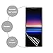 [3 Pack] WRJ for Sony Xperia 1 Screen Protector, HD Not Glass Film with HydrateSkin, Fully Coverage[Not Glass] [Anti-Scratch] Flexible Film，Lifetime Replacement Warranty