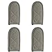 Evoio Hot Handle Covers, Cast Iron Skillet Handle Covers, Pot Pan Handle Covers, Heat Resistant Pot Pan Skillet Handle Holder Sleeves Mitt for Kitchen, BBQ and Baking Cookware (4-Pack Gray)