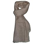 100% Pure Linen Scarf, Natural Flax Linen Fabric, Linen Scarf 100% Pure Linen Scarf, Natural Flax Linen Fabric, Linen Scarf
