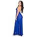 Blue Sexy NightGown Lingeire Elegant Noble Stain, G-String Thong, Baby Doll Nightwear Sexy Pajamas,Blue,One Size