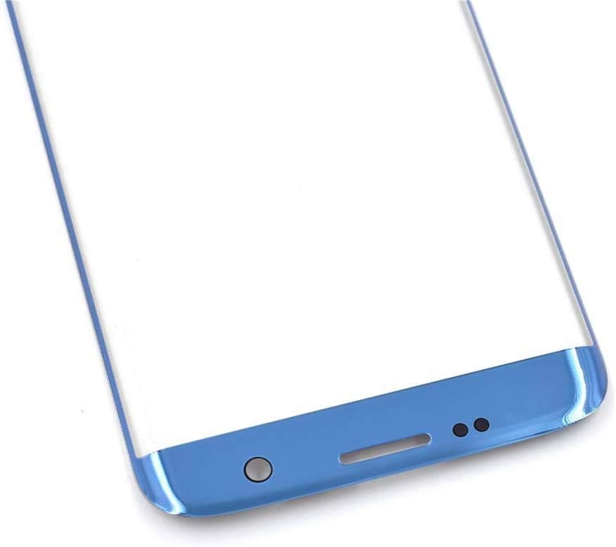 MovTEK Screen Replacement Front Glass Repair Kit Genuine for Samsung Galaxy S7 Edge SM-G935F G935FD 5.5" (No Touch and LCD Display) with Tools - Blue - Image 4