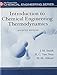 Introduction to Chemical Engineering Thermodynamics (The Mcgraw-Hill Chemical Engineering Series)