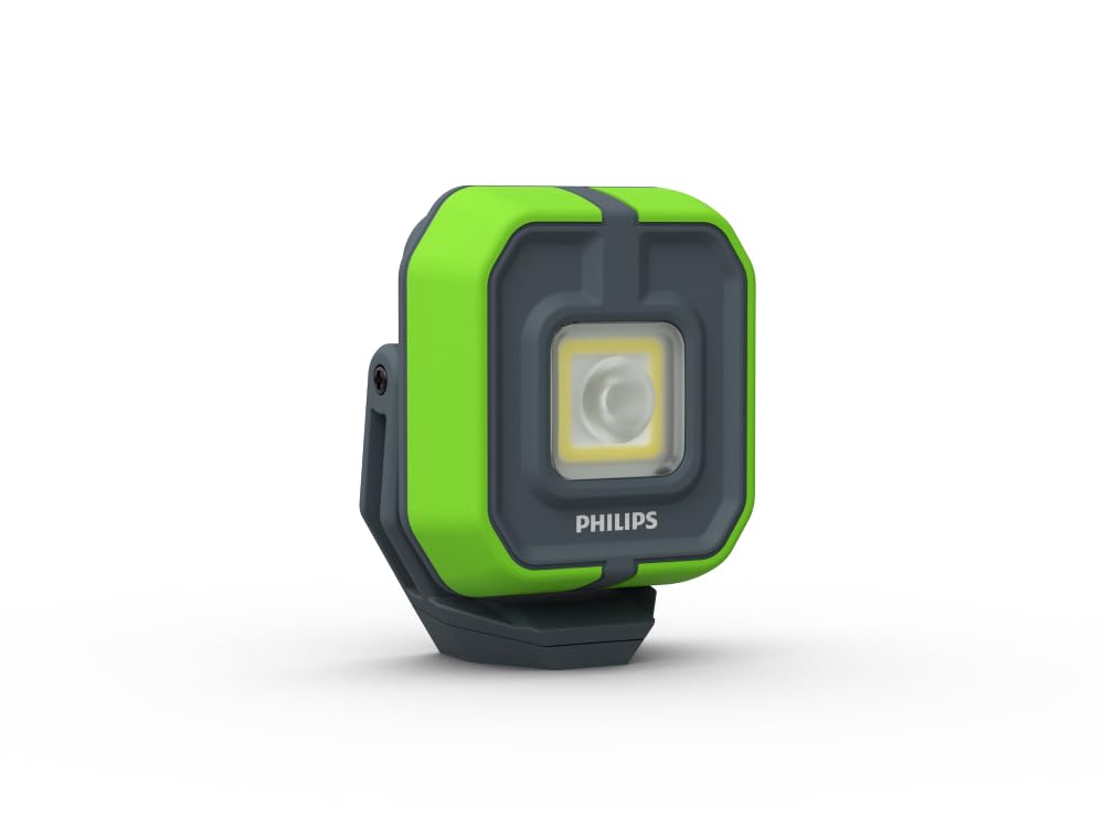 Philips Xperion 3000 Flood Mini LED work light, rechargeable LED floodlight, 500lm