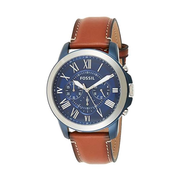 Fossil Grant Chronograph Blue Dial Men's Watch - FS5151 | Go and Buy