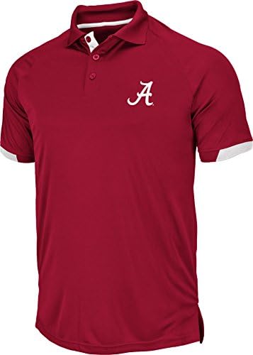 Alabama Mens Clubhouse Polo Shirt Large Crimson red