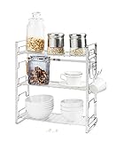 NEUN WELTEN Adjustable Steel 3 Tier Spice Rack