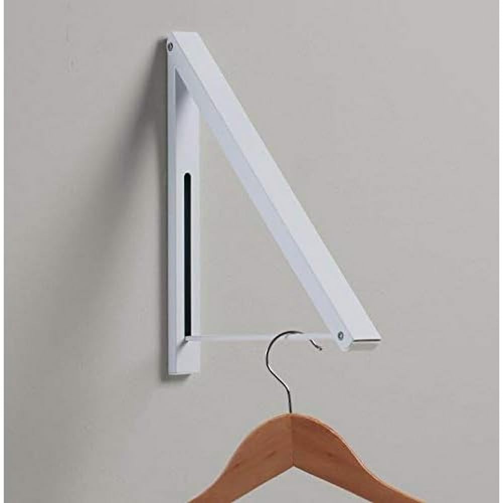 Kit Closet 6110083002 – Wall Coat Rack, White, 30 x 28 x 4
