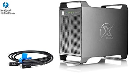 Thunder3 Quad X w/2M Thunderbolt3 Cable (Certified for Windows and MacOS)