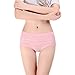 Buankoxy Women's 6 Pack Mid-Rise Panties, Assorted Colors (US 7)