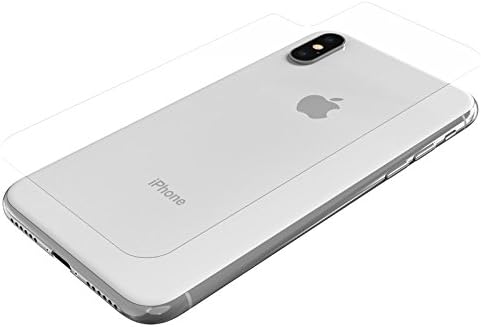 Anti-Shock TPU Clear Back Protector Shield for iPhone X (2 Pack)