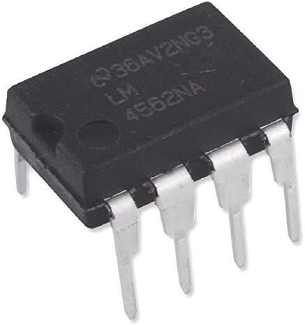 LM4562NA/NOPB LM4562NA LM4562 Dual High-Performance Audio Operational Amplifier with Ultra Low Distortion IC (Pack of 10)