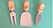 Cheese Board & 3-Piece Knife Set (Extra Long 17