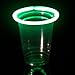24 Glow Stick Party Cups, 16-18 Oz. (6 Color Mix)