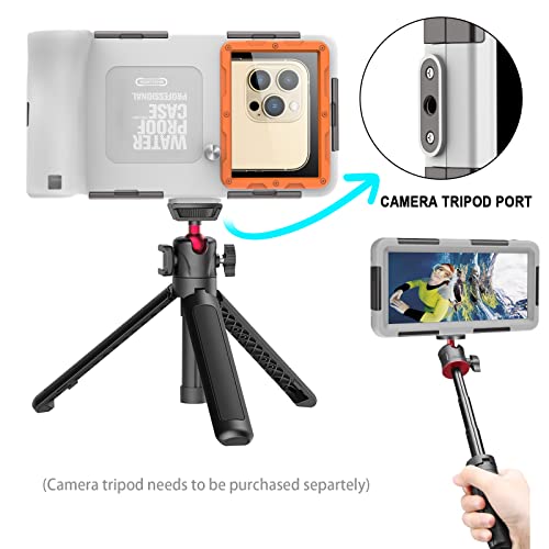 Waterproof Smartphone Case IPX8 Waterproof Phone Pouch Compatible with iPhone 17 Air 17 Pro 17 Pro Max 16e 15 16 Plus 15 16 Pro 15 16 Pro Max Samsung S25 S24 S23