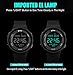 Boys Watch Digital Sports Waterproof Military Back Light Teenager Watch (Age for 11-15) 1426 (blackA)