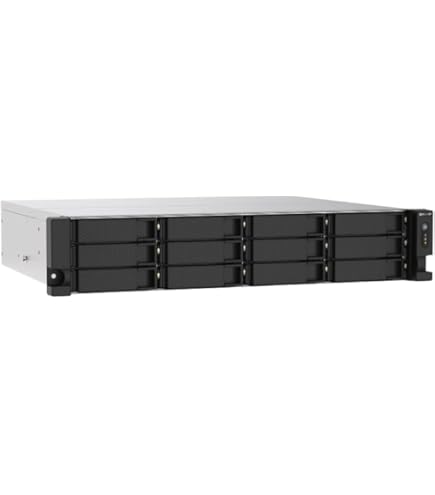 Amazon.com: QNAP TS-1264U-RP-8G-US 12 Bay High-Speed Rackmount NAS