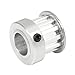 uxcell Aluminum 12 Teeth 12mm Bore 5.08mm Timing Belt Pulley for 10mm Belt