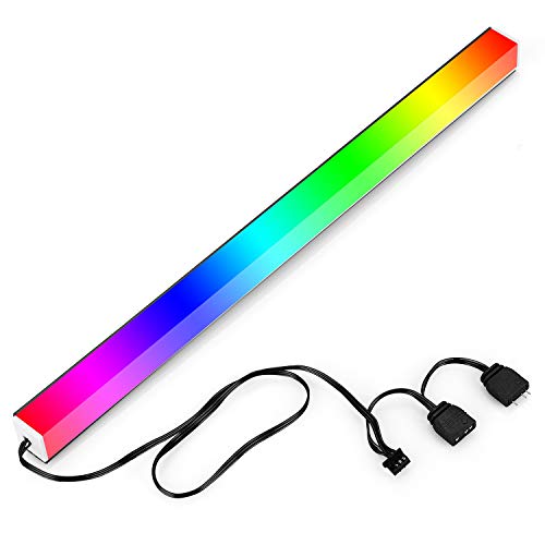 GIM KB-14 RGB PC Light Strip for Gaming Case, Compatible with GIM Hub, Magnetic Addressable LED Strip Kit, 5V ARGB 3Pin…