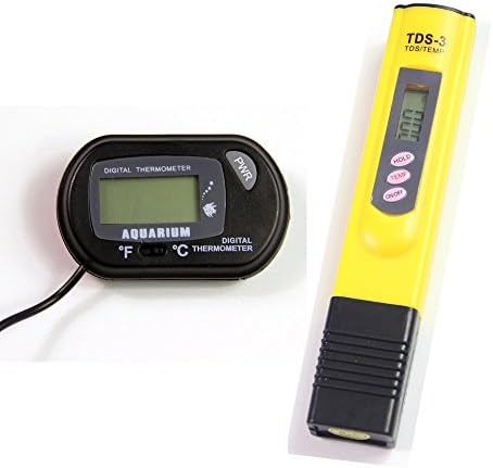 Digital LCD Aquarium Thermometer with Water Quality Tester