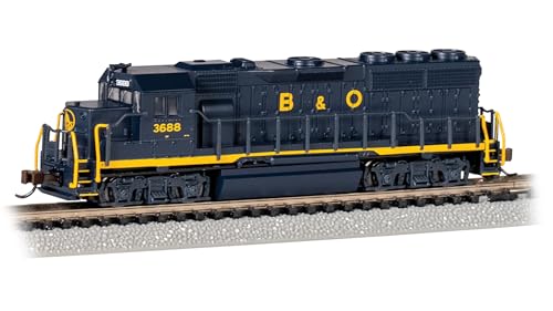Bachmann Trains EMD GP40 Diesel Locomotive B&O with Dynamic Brakes N Scale