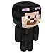 JINX Minecraft Happy Explorer Steve in Enderman Costume Plush Stuffed Toy, Black/Purple, 7
