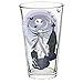 Zak Designs Jack Skellington Pint Glasses, Set of 2 Pieces, 16oz Capacity Each Glass, Nightmare Before Christmas