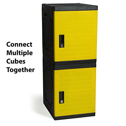 Jink Locker Lockable Storage with Keys, 19” Great Locking Storage Box Solution for