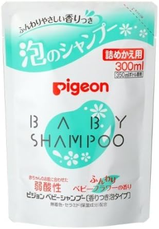 Pigeon Baby Foam Shampoo with Baby Flower Fragrance for Refill 300ml