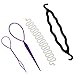 TOOGOO(R)3 Kinds Magic Hair Styling Accessories Set Hair Pin Hair Bun Maker Hair Braiding Twist Styling Tool for Women