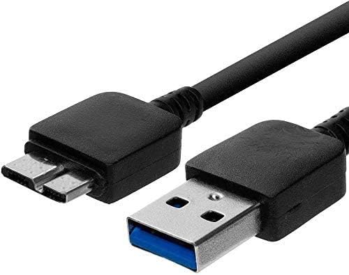 NTQinParts Replacement PC USB3.0 Data Sync Power Charger Cable for Epson Workforce ES-200 ES-300W ES-300WR Color Portable Document Scanner