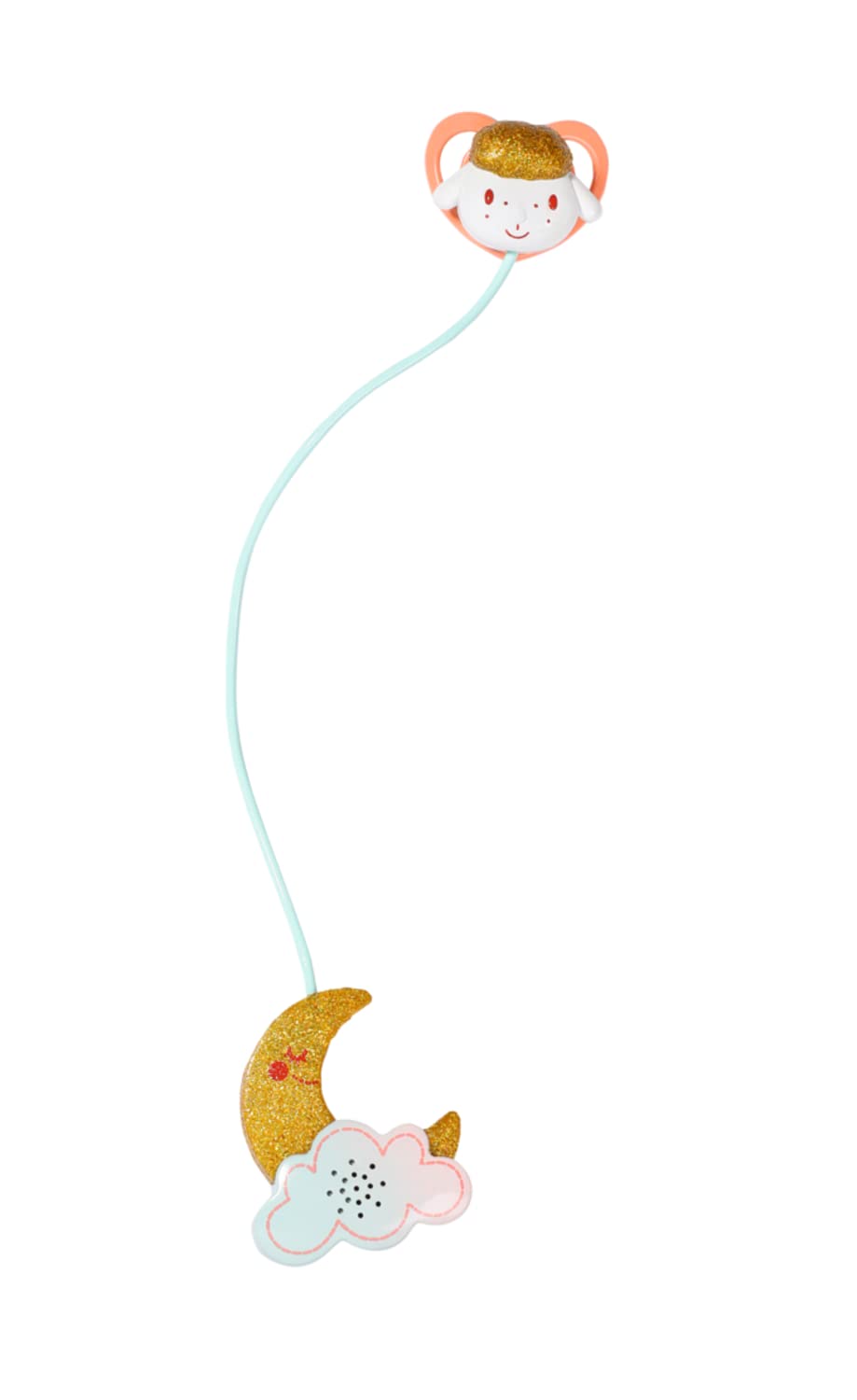 Baby Annabell Sweet Dreams Dummy 43cm - for Toddlers 3 Years and Up - Easy for Small Hands - with Light and Sound Effects