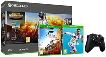 Xbox One X PUBG + FIFA19 + Forza Horizon 4 + Controller