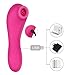  Clitorial Suction Vibrator Feelingirl Rechargeable G Spot Clit Vibrator for Women, Waterproof Nipple and Clit Stimulator Viberate Adult Toy Sucking Toy with 10 Sucksex and 20 Vibration Modes 