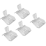 Tinksky Plastic Bee queen catcher Queen Bee Cage Catcher Clips-5pcs(Transparent)