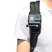 GOHIGH Backpack Shoulder Strap Mount for GoPro Hero 10, 9, 8, 7, 6, 5, 4, 3, AKASO OSMO Insta 360, Action Camera 360 Rotation Adjustable Chest Clip for Climbing Travel on Foot